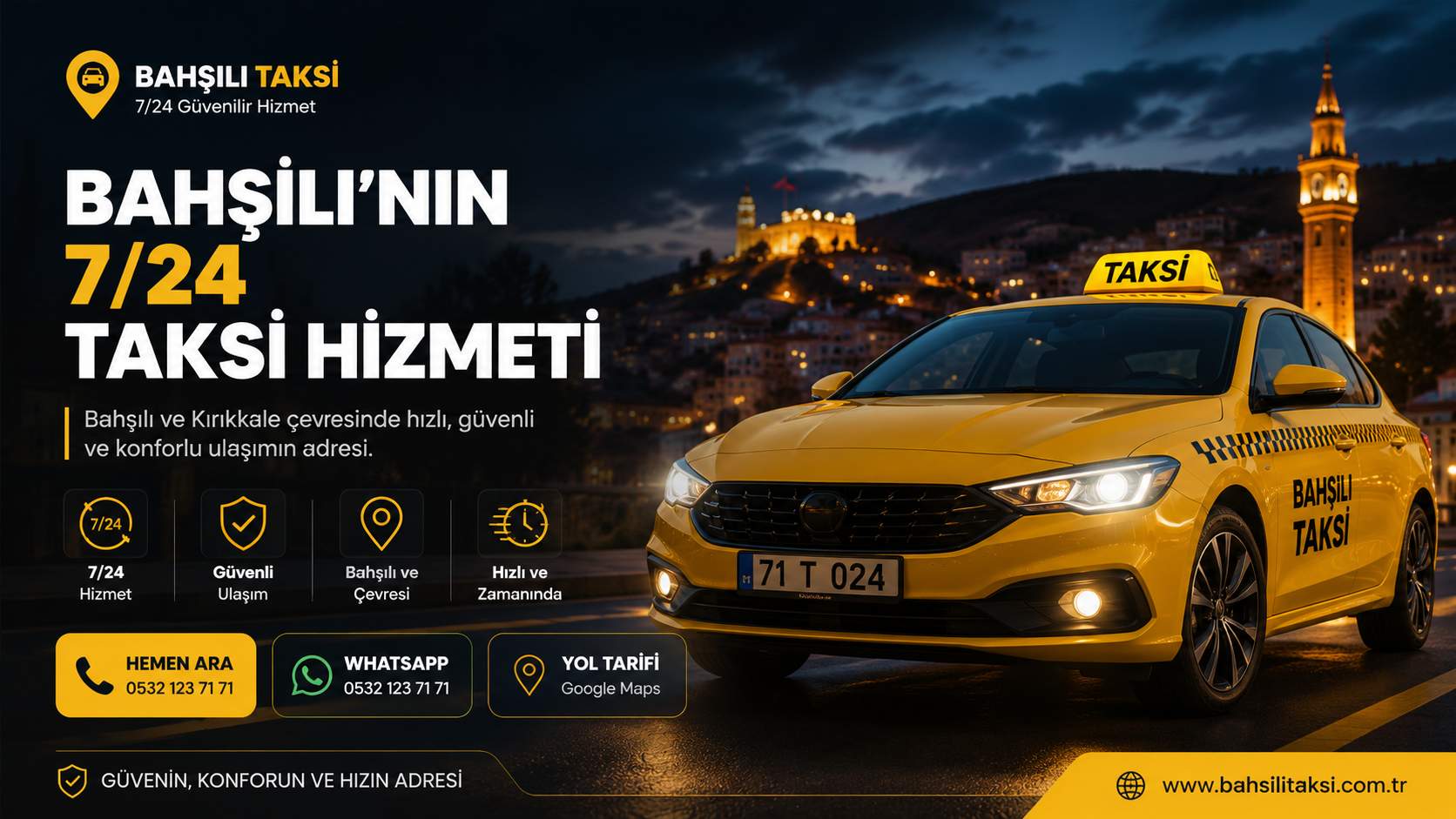 Gece Taksi Hizmeti: Güvenli Yolculuk Her Saat